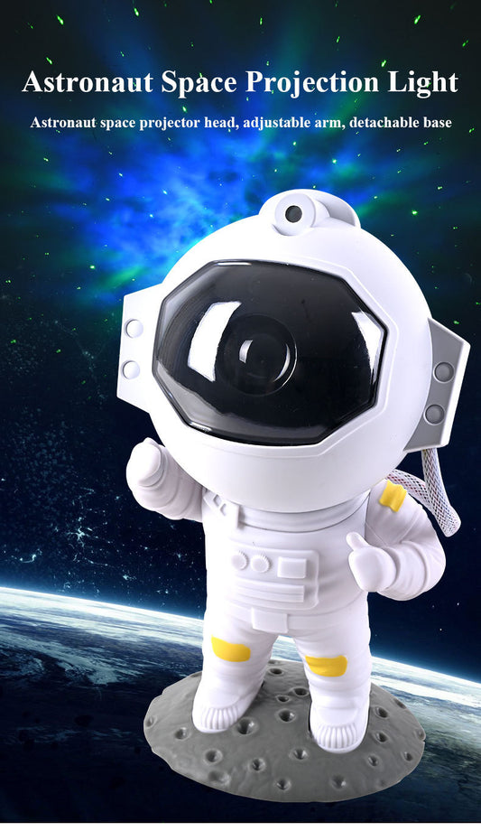 Projecteur d'étoiles galaxie ciel étoilé veilleuse astronaute lampe décoration de la maison chambre luminaires décoratifs cadeau